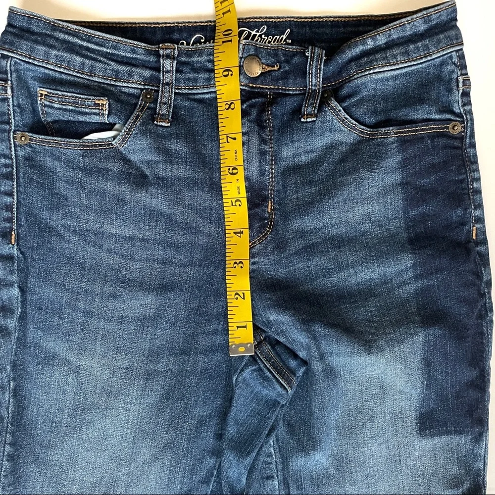 Universal Thread High Rise Skinny Patchwork Jeans - Picture 5 of 10